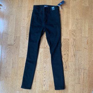 Abercrombie Black High Rise Jean Leggings